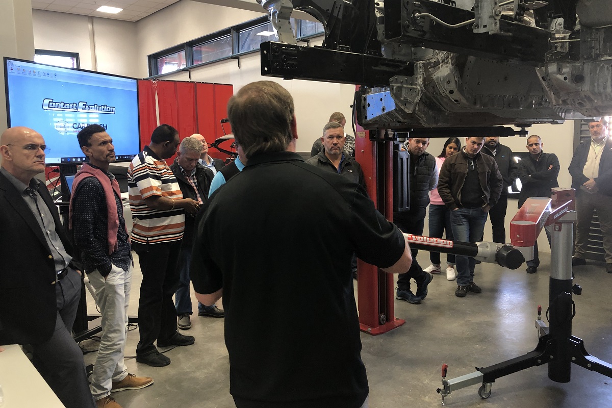 Car Bench presentation at New BMW Training Center in South Africa